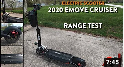 Range Test of the EMOVE Cruiser Electric Scooter