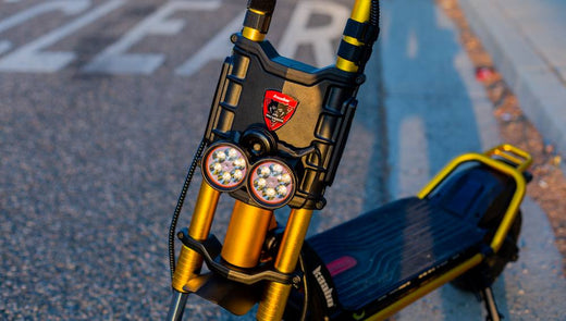 Unboxing and setting up the Kaabo King GT electric scooter