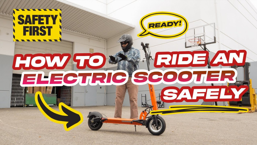 Beginner’s Guide to Riding an Electric Scooter Safely