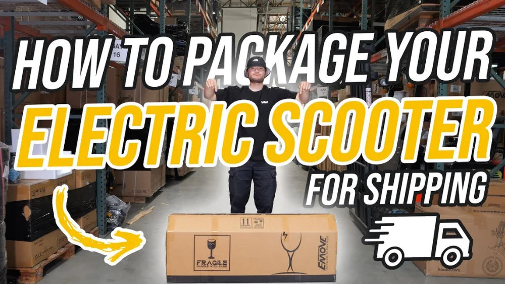 How to pack and ship an electric scooter