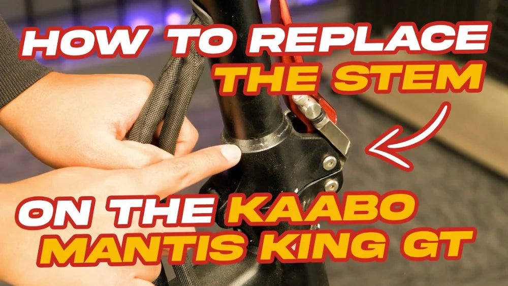 Video tutorial on Mantis King GT stem replacement