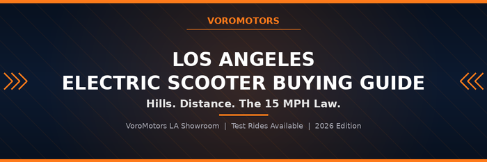 The Los Angeles Electric Scooter Buying Guide: What Actually Matters for LA Riders