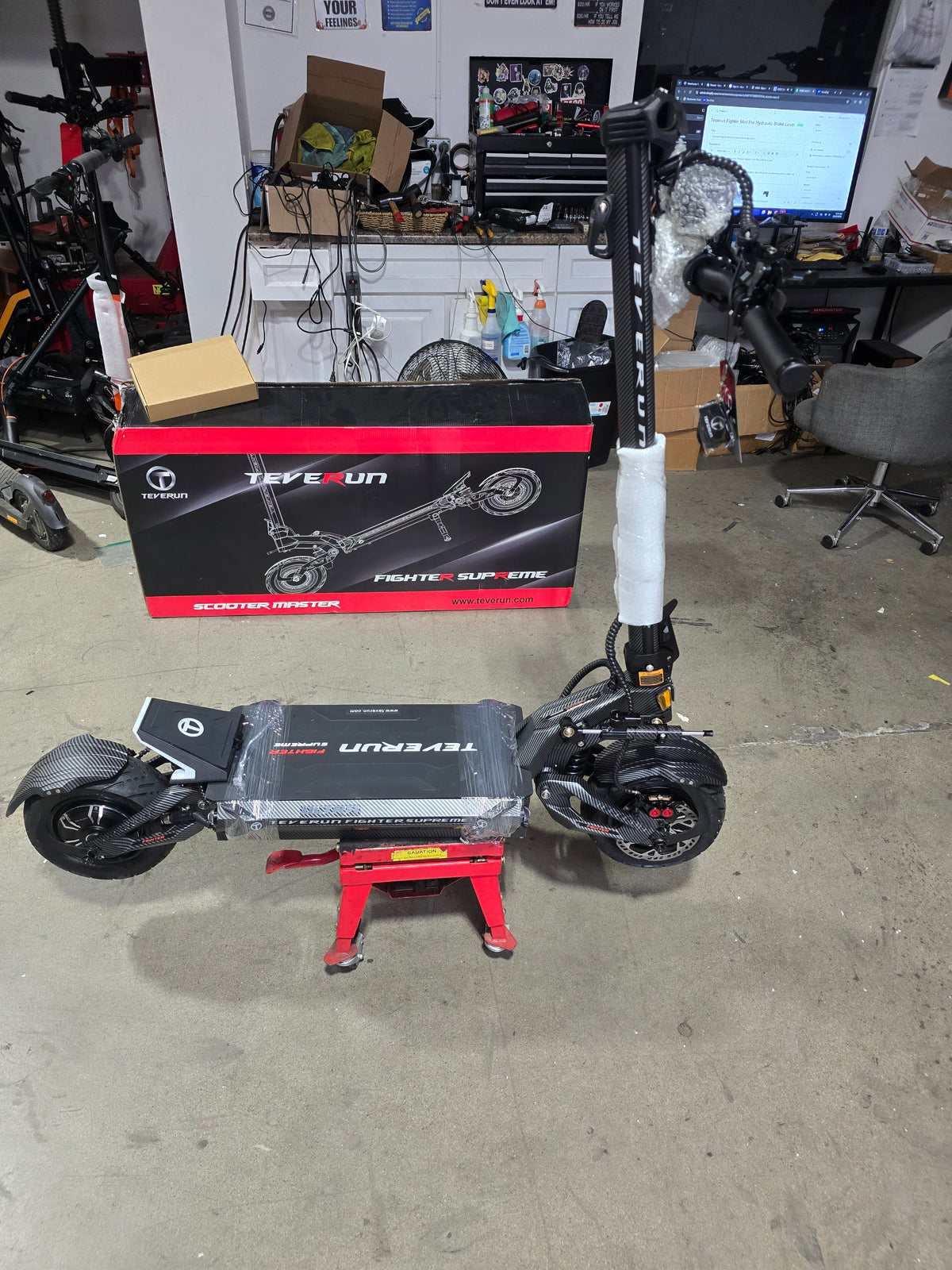 Open Box — Teverun Fighter Supreme Ultra 2.0 11 Inch 72V 60AH Samsung Cells App Enabled Adult Electric Scooter 2026 (Unit OB-0033) — 20261022_081801.jpg