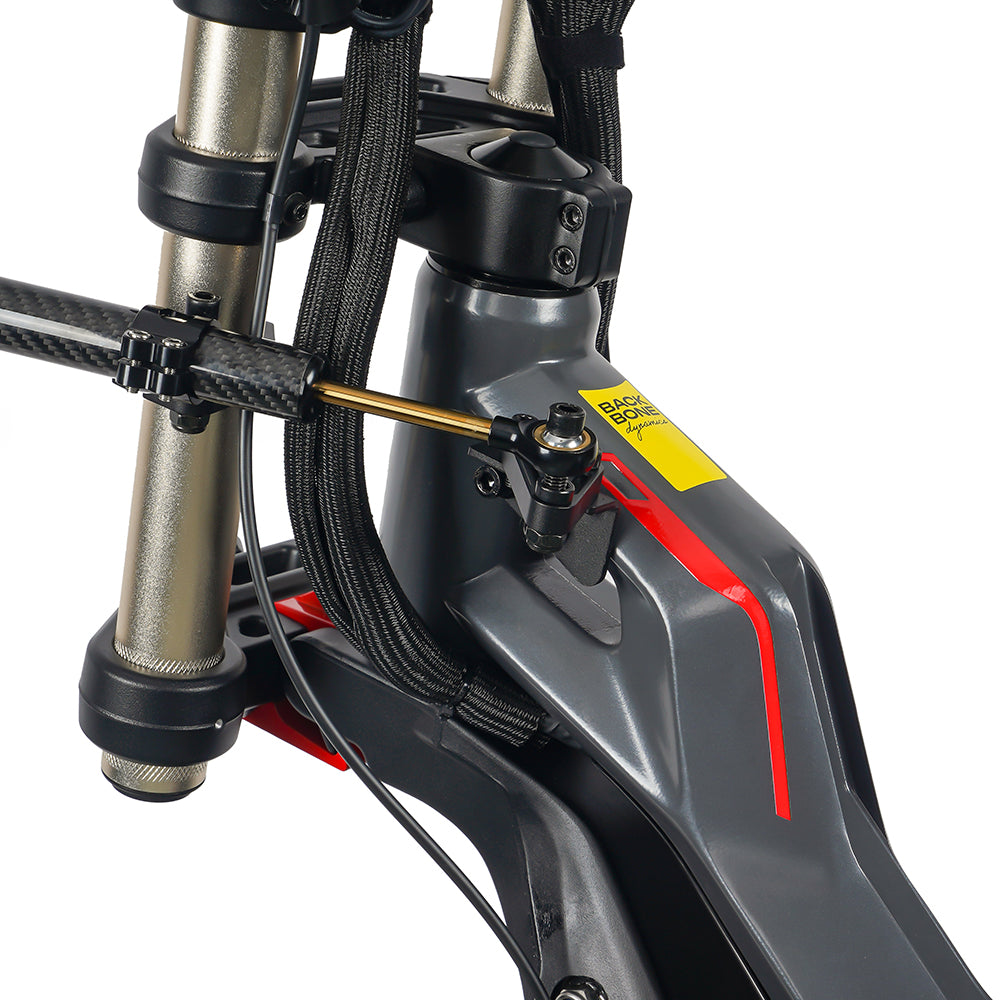 Hooga Daytona front fork and stem with cable routing