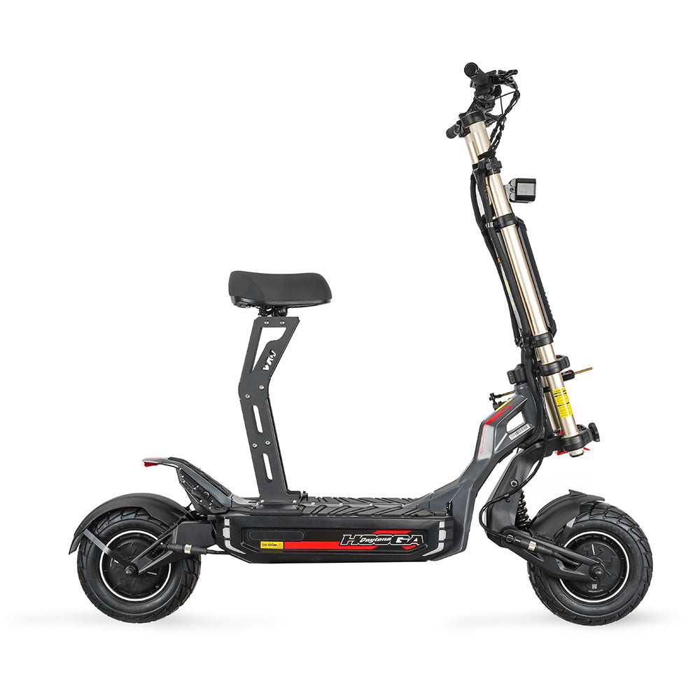 Hooga Daytona 72V all terrain hyper scooter fitted with seat