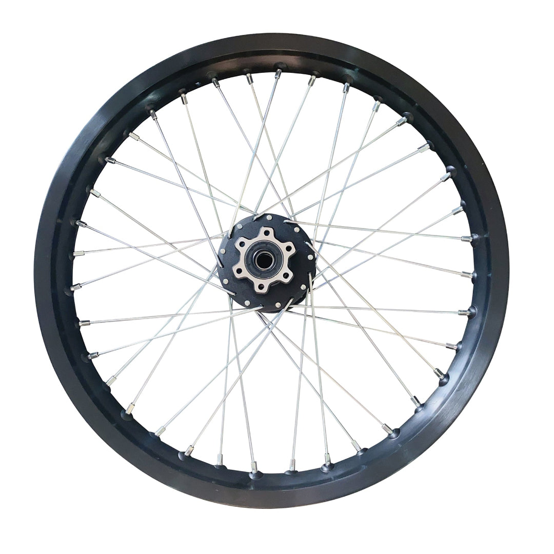 19 inch rear wheel assembly, rim spokes and hub, for E Ride Pro SS (OEM E7046R)