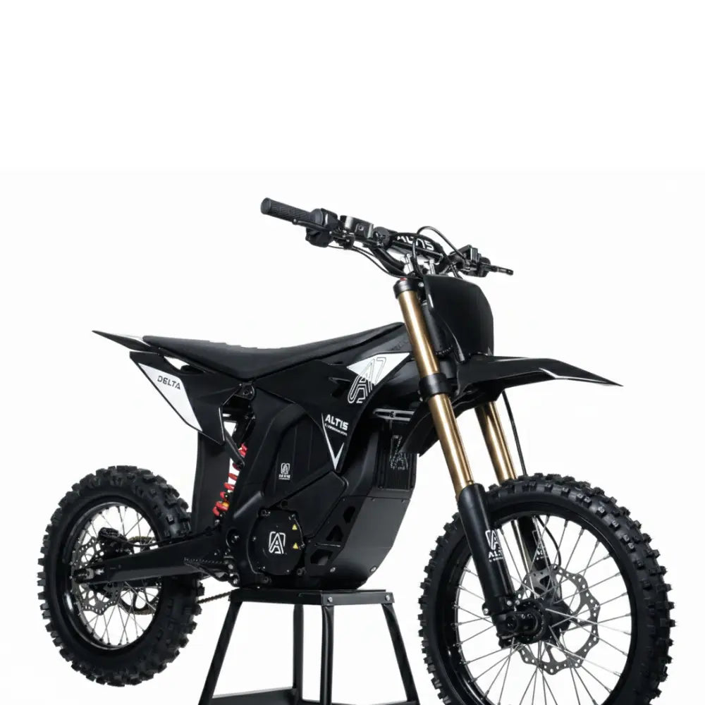 Altis Delta - Electric Mini Pit Dirt EBike 72V 35Ah - on stand