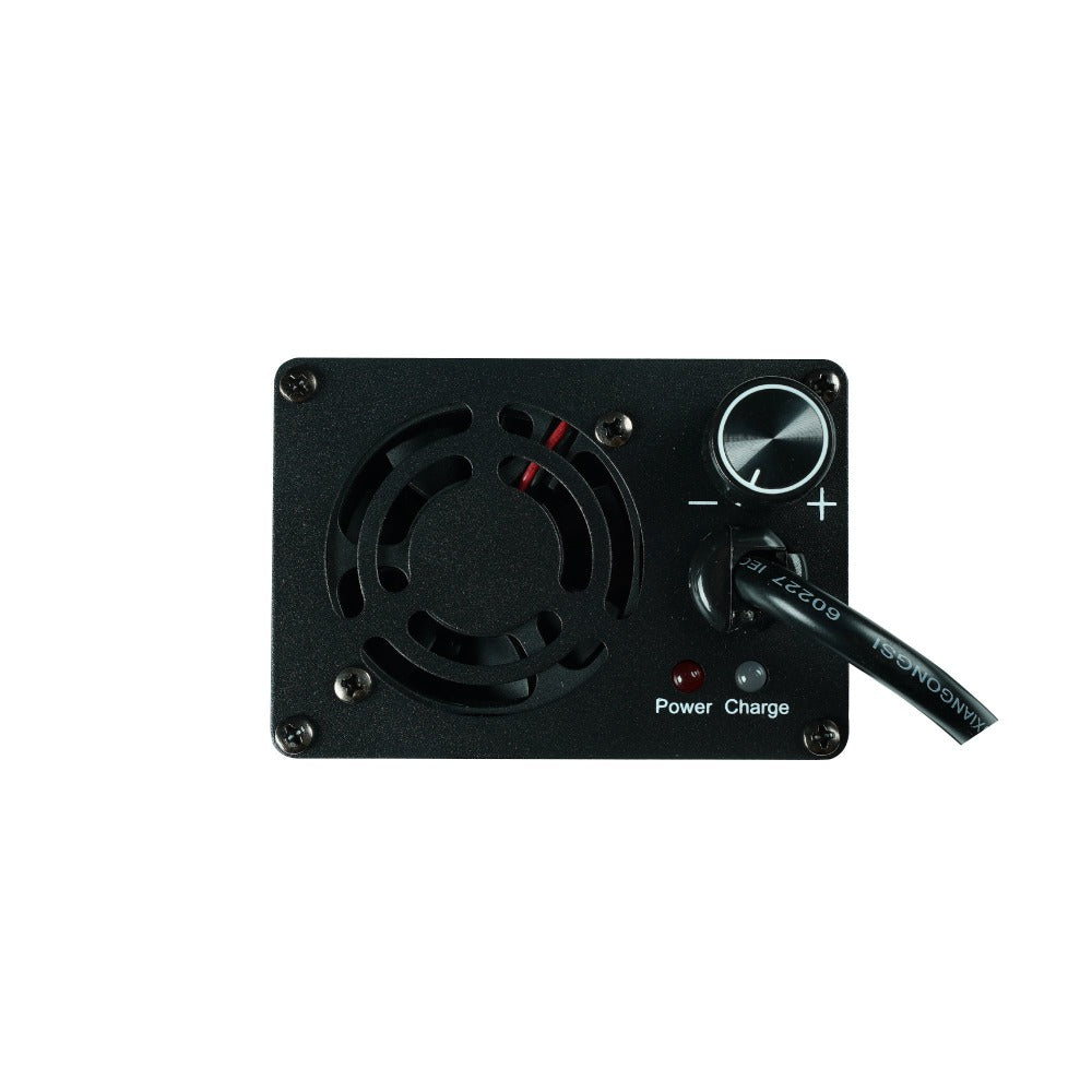 Fast charger adjustable knob