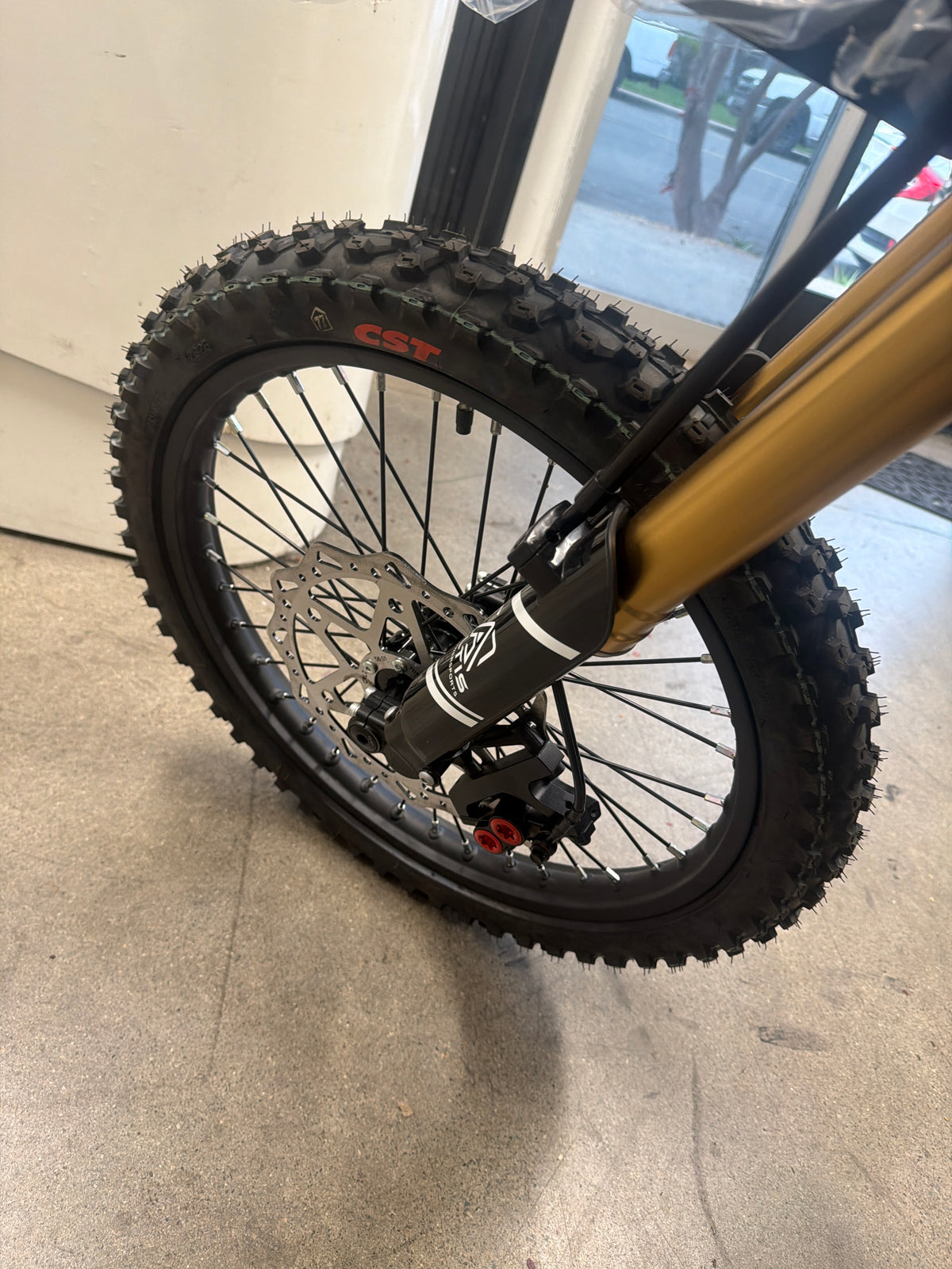 Open Box โ Altis Sigma - Best Off-Road Dirt EBike - High Performance 98V - Standard (19" Front / 19" Rear) / Red (Unit OB-0010) โ image.jpg