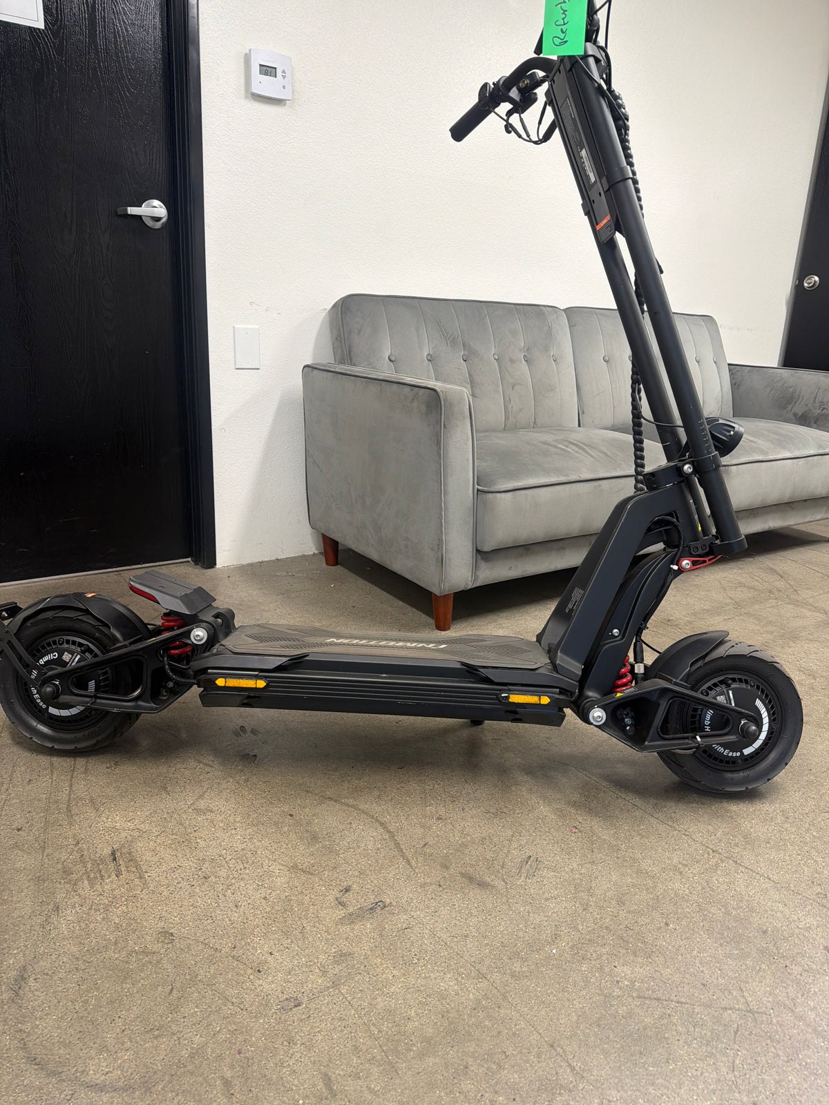 Open Box — Inmotion RS Midnight and Original 3.0 60 MPH Dual Motor Electric Scooter for Adults | Adjustable Deck Height - Midnight Lite (Unit OB-0026) — image.jpg