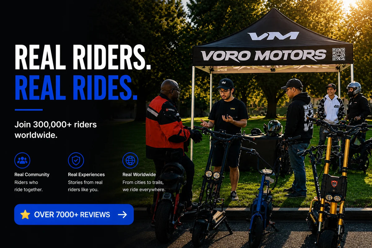 Real riders, real rides: over 7000 reviews