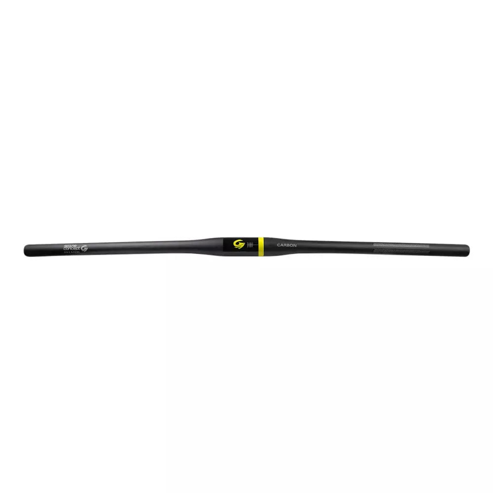 AsiaCom Carbon Fiber Handlebars Yellow