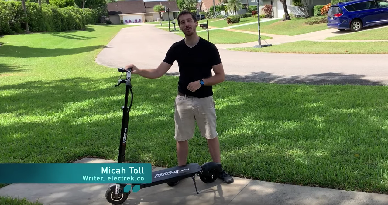 EMOVE Touring Electric Scooter Review by Electrek VORO MOTORS