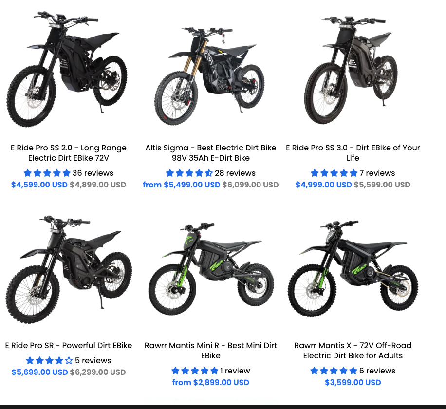 Where to Buy Electric Dirt Bikes in the USA | Dealer & Service Guide