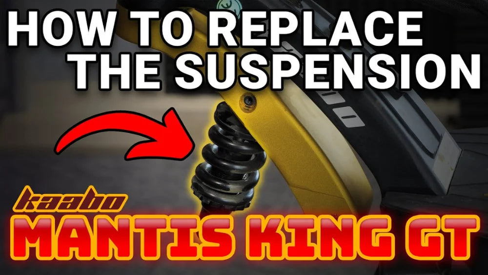 Mantis King GT Electric Scooter Suspension Replacement