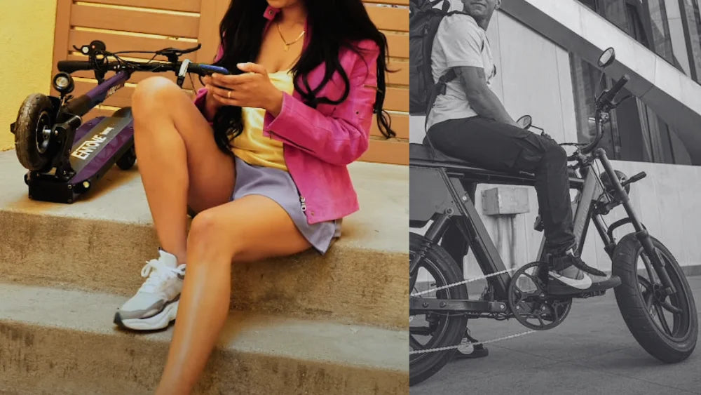 Is electric scooter or electric bike better? 