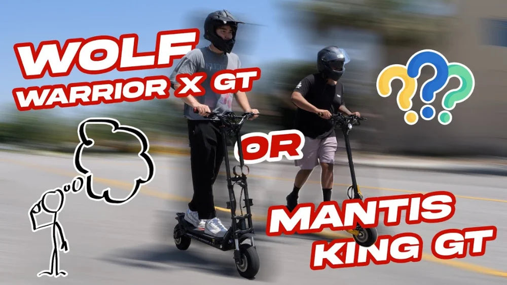 Mantis King GT vs. Wolf Warrior X GT: Top Luxury Commuter Scooters