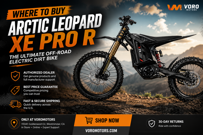 Arctic Leopard XE Pro R electric dirt bike