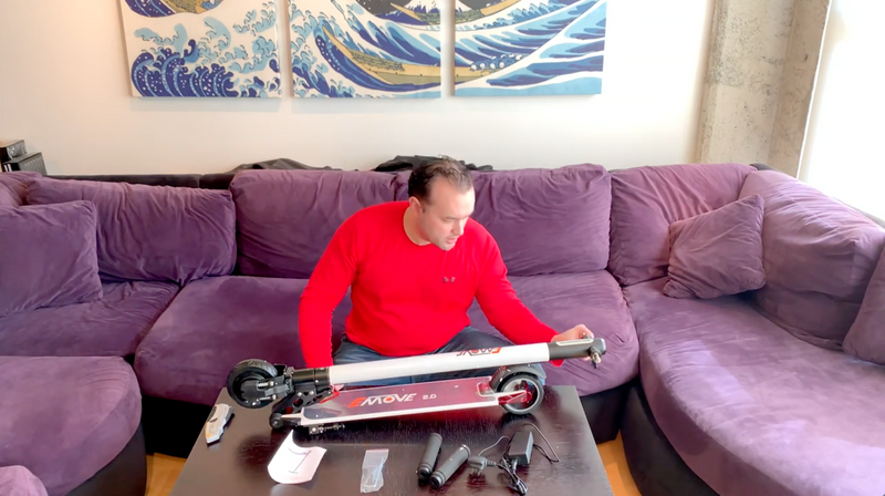 Review of EMOVE 2.0 Electric Scooter by Alienrides