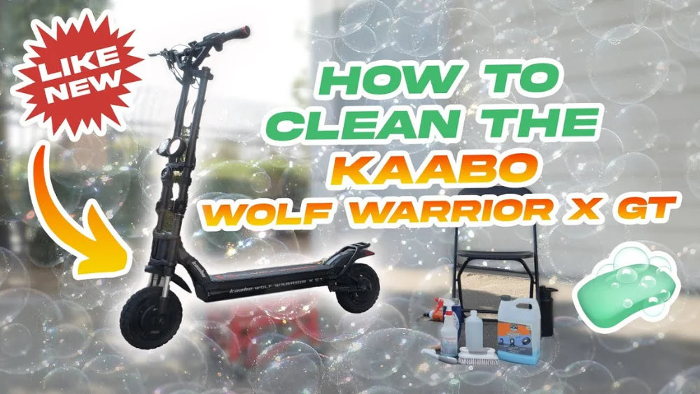 How to clean the Wolf Warrior X GT