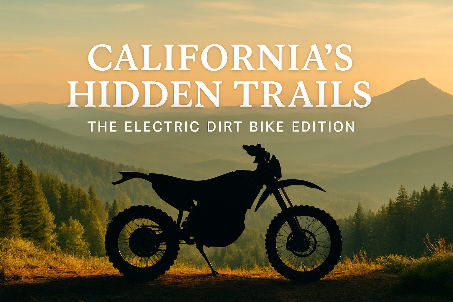 Where to Ride Electric Dirt Bikes in California + Local Regulations and Trails