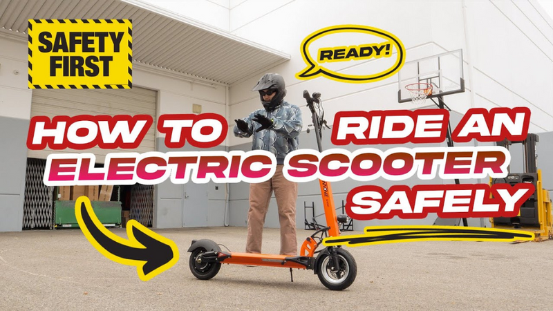 Beginner’s Guide to Riding an Electric Scooter Safely