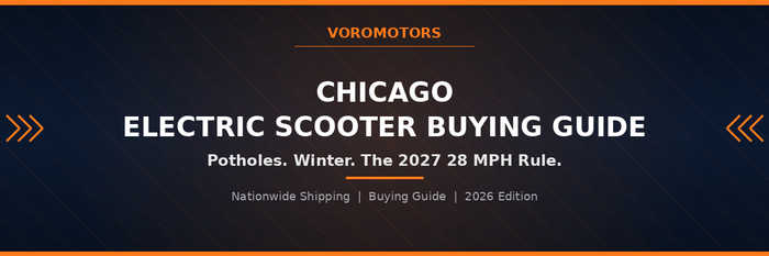 The Chicago Electric Scooter Buying Guide: What Actually Matters for Chicago Riders
