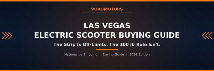 The Las Vegas Electric Scooter Buying Guide: What Actually Matters for Las Vegas Riders