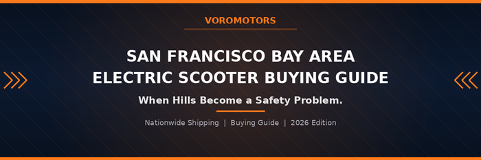 The San Francisco Bay Area Electric Scooter Buying Guide: What Actually Matters for Bay Area Riders