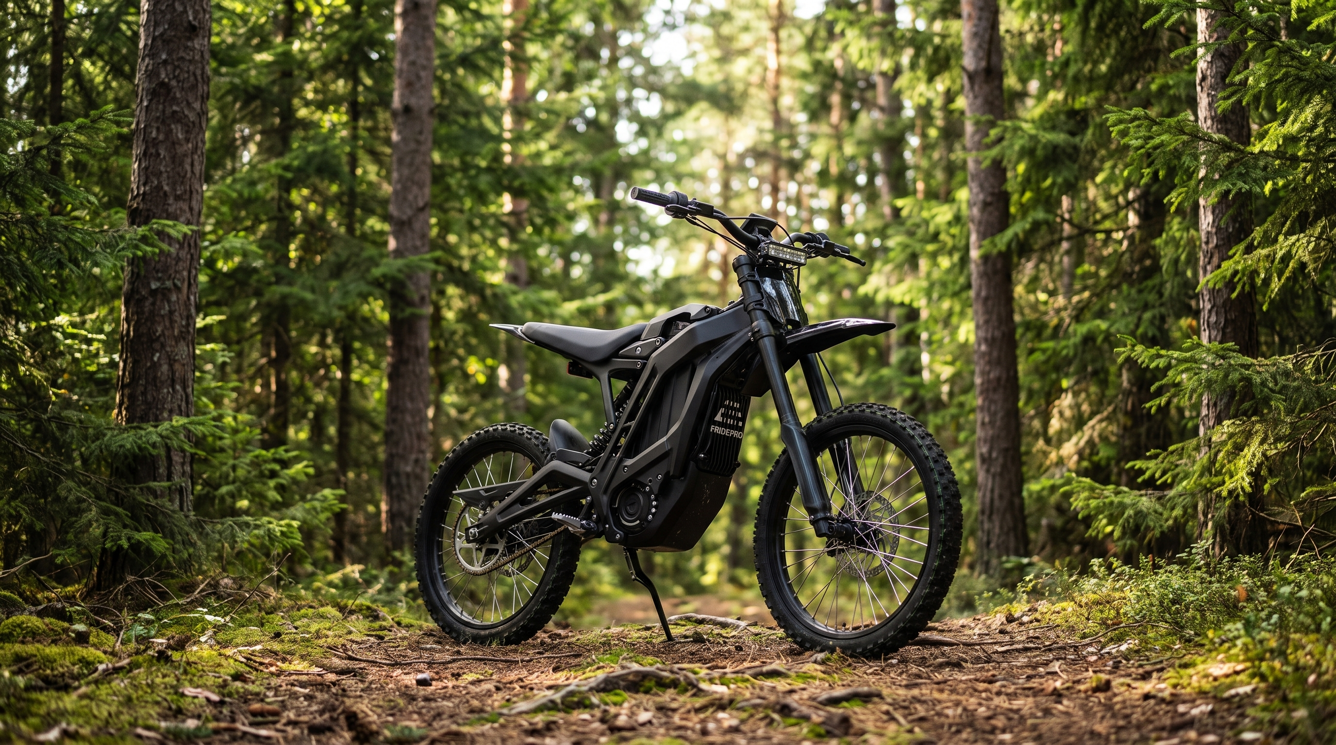 VoroMotors electric dirt bike in Maine