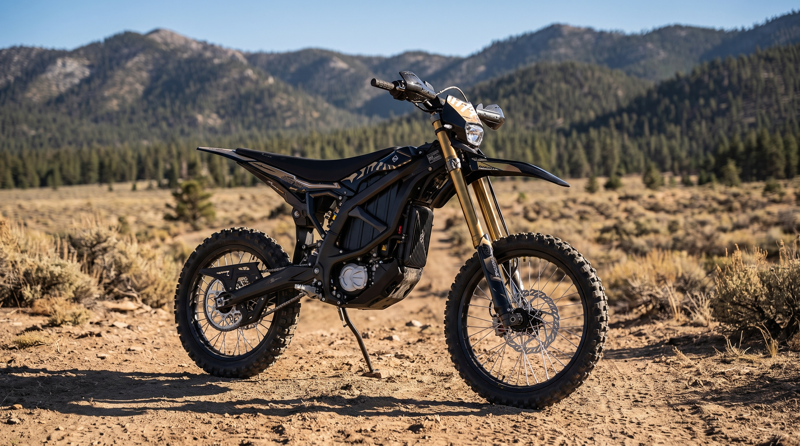 VoroMotors electric dirt bike in San Bernardino County