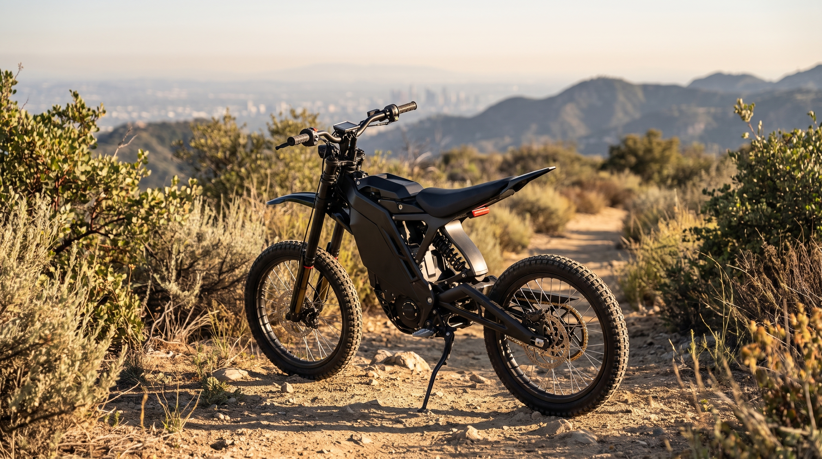 VoroMotors electric dirt bike in Los Angeles County