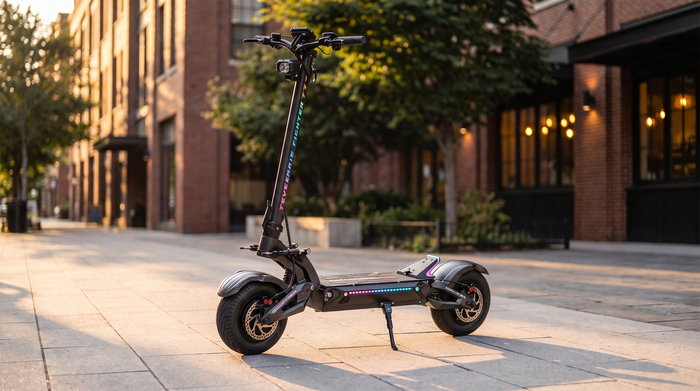 Teverun Scooter Suddenly Off? Press the Green Button to Wake It Up