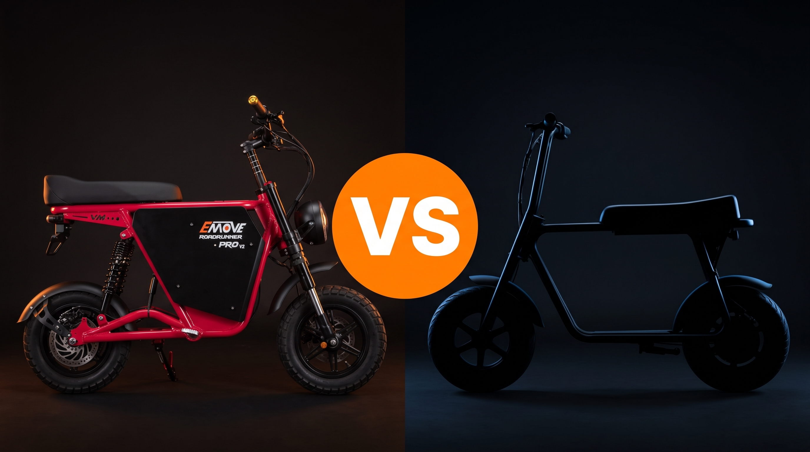 EMOVE RoadRunner Pro V2 versus LiveWire S4 Honcho weight showdown