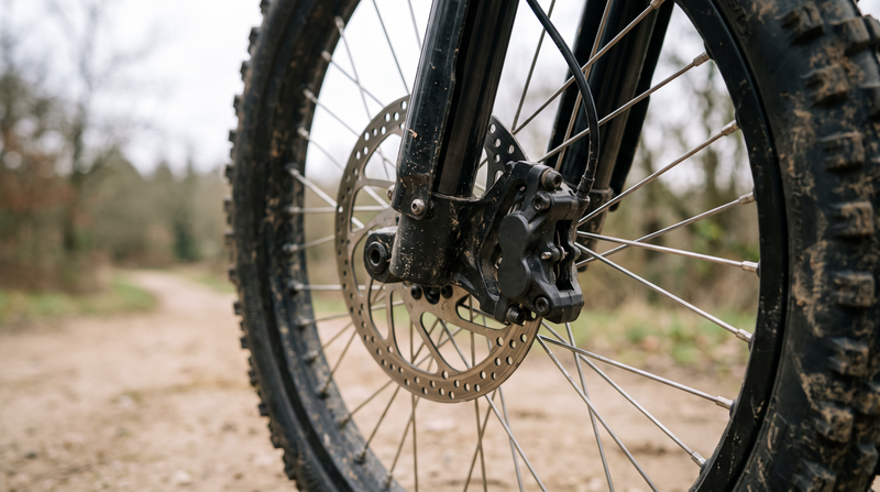 Surron Ultra Bee Brakes: What Is Published, What Is Not, and What Actually Stops the Bike