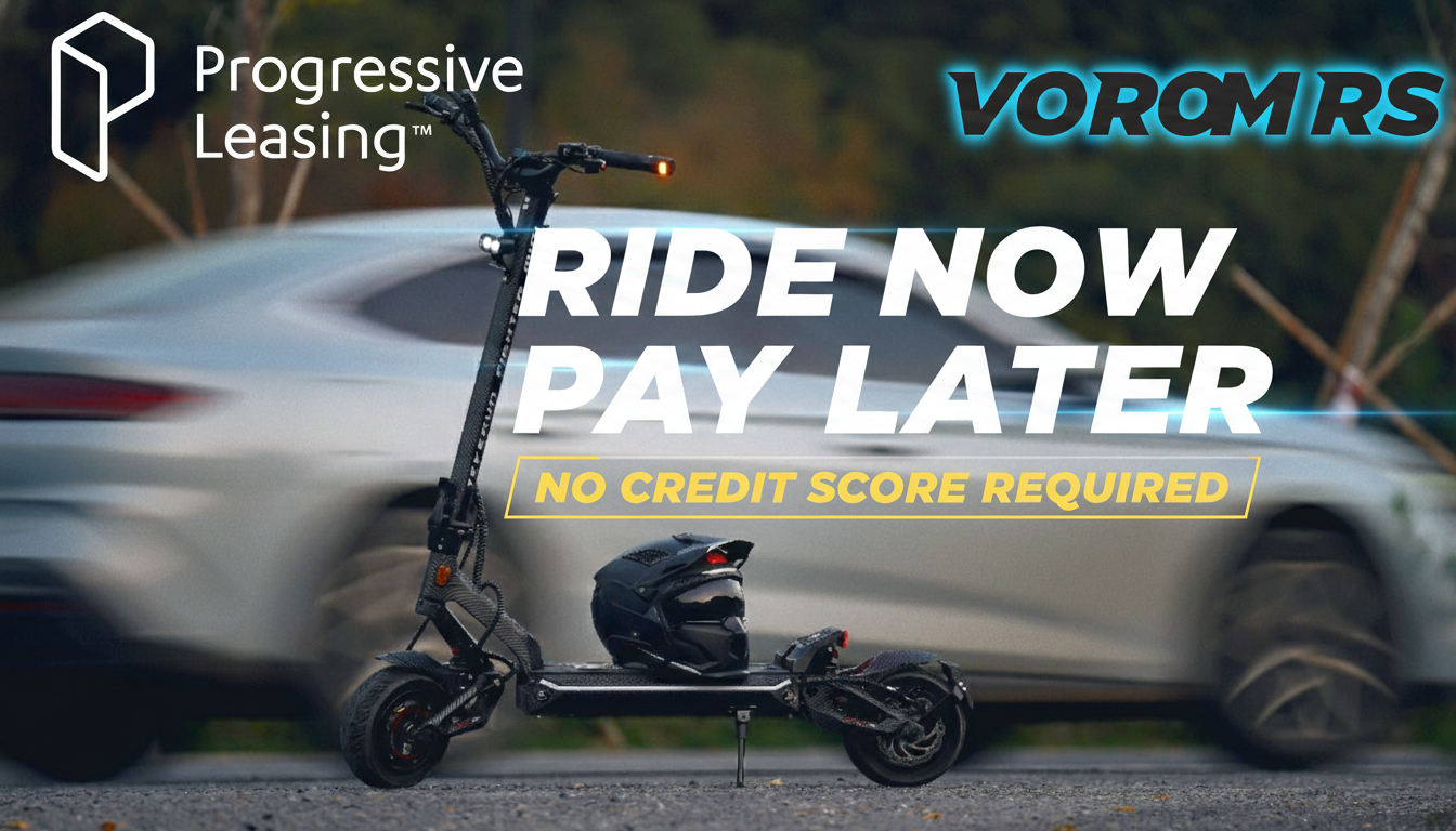 No Credit? No Problem. VoroMotors Partners with Progressive Leasing.