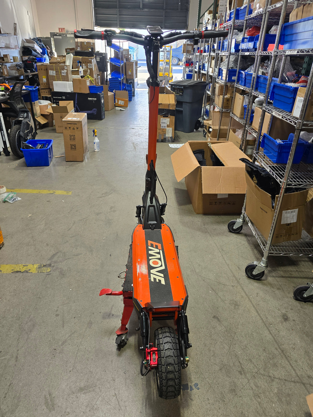 Open Box — EMOVE Cruiser V2 – 52V and 60V Quad Suspension 62-Mile Long-Range Electric Scooter - EMOVE Orange / 52V Single Motor (Unit OB-0036) — 1000033567.jpg