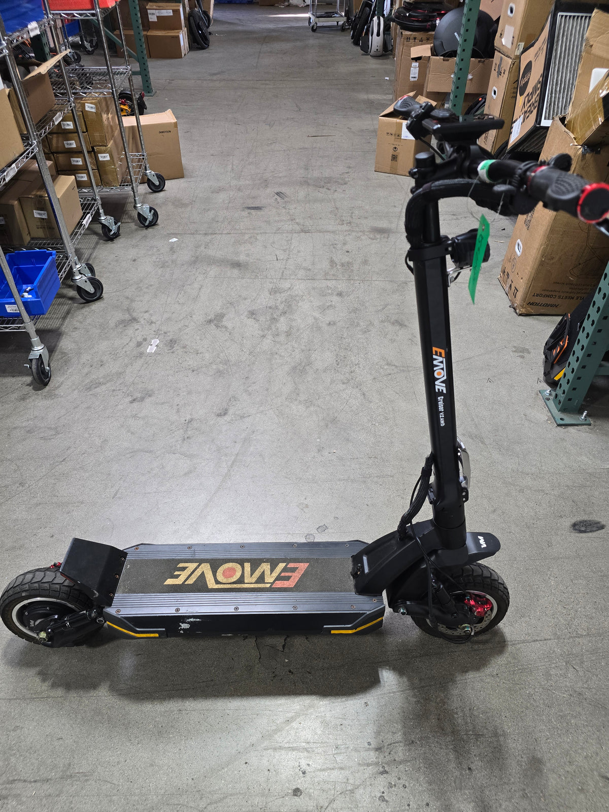 Open Box — EMOVE Cruiser V2 – 52V and 60V Quad Suspension 62-Mile Long-Range Electric Scooter - Satin Black / 60V Dual Motor (Unit OB-0037) — 1000033571.jpg