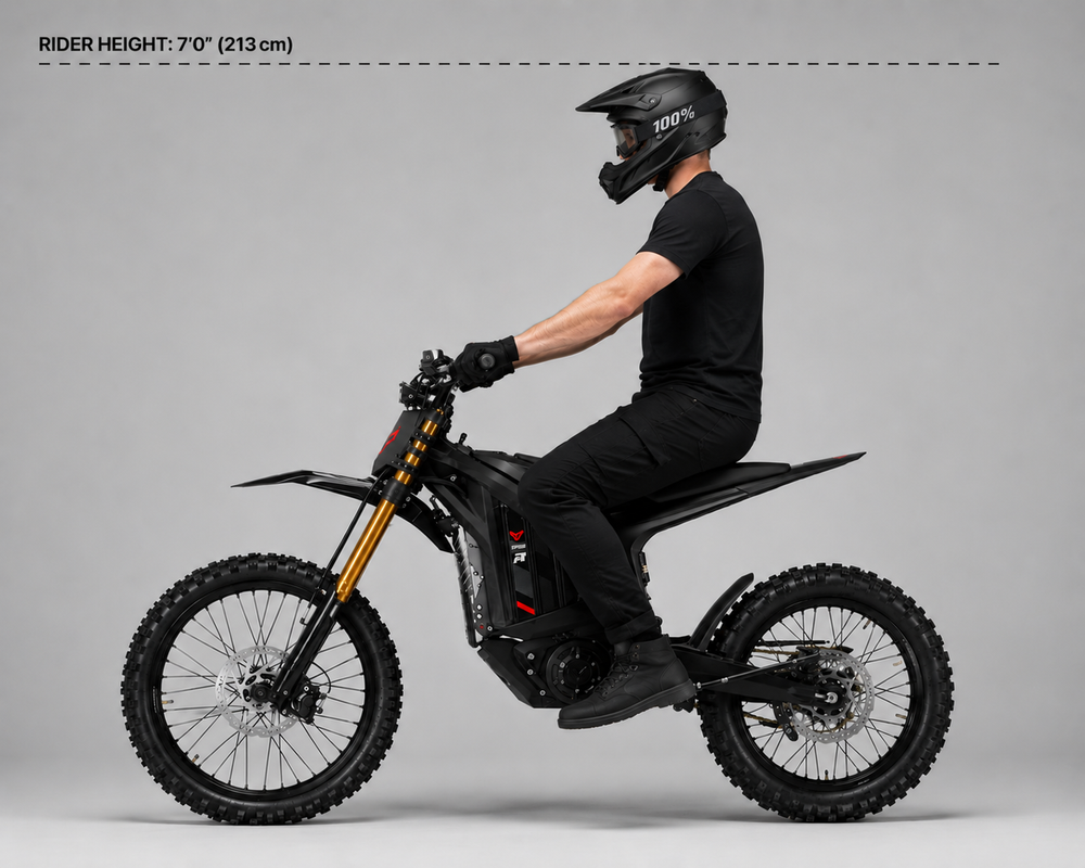 Arctic Leopard XE Pro R - Powerful 74V Dirt EBike
