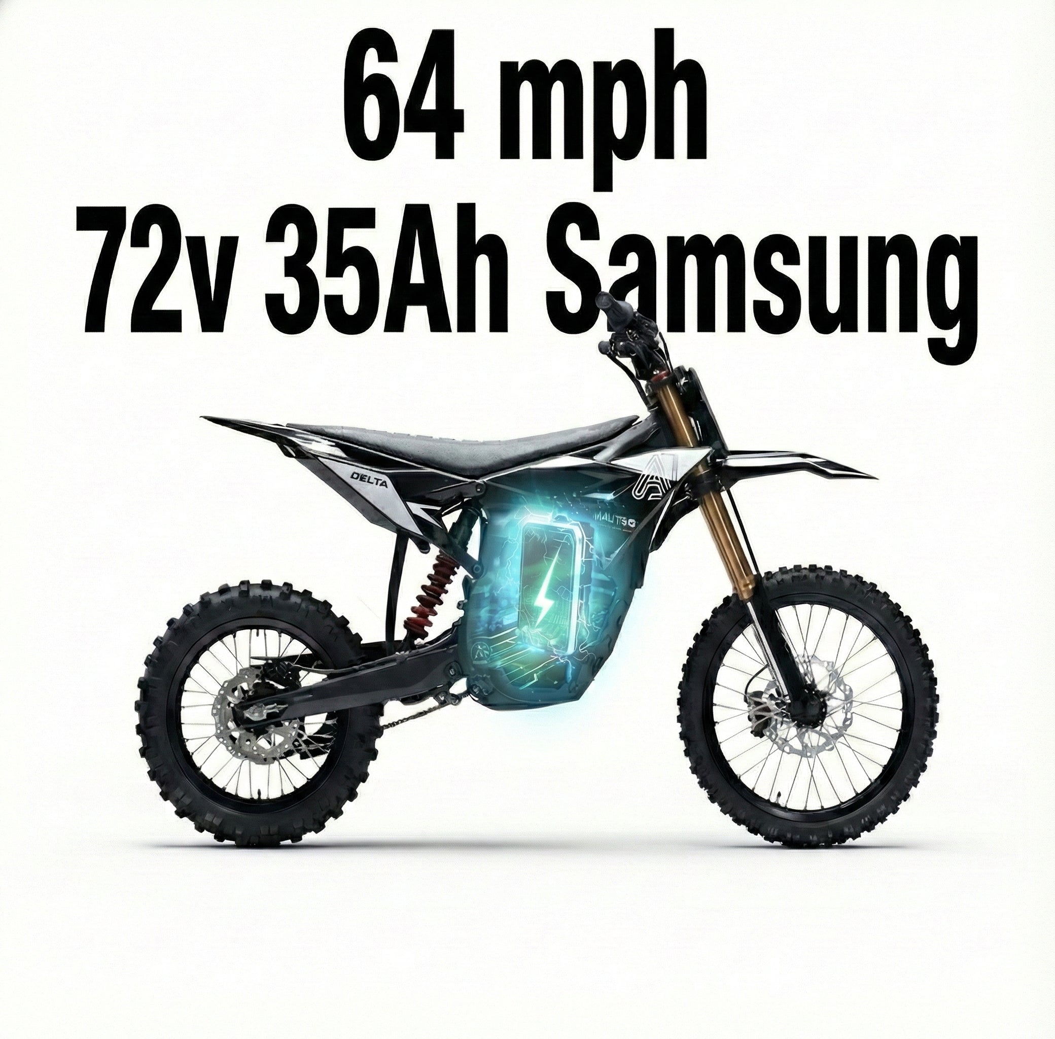Altis Delta - Electric Mini Pit Dirt EBike 72V 35Ah