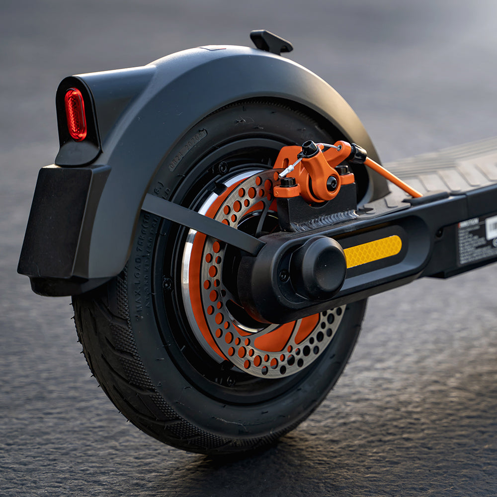 Two braking systems, working together.