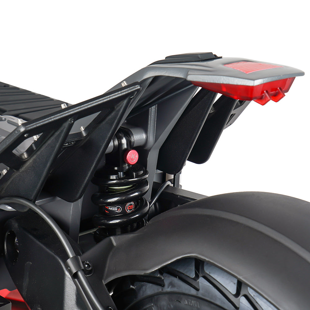 Hooga Daytona rear fender with tail light and rear shock absorber