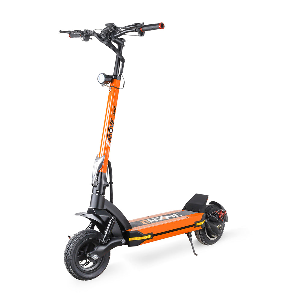 Emove Cruiser EMOVE Cruiser V2 - 52V Quad Suspension 62 miles - Long range Orange ...