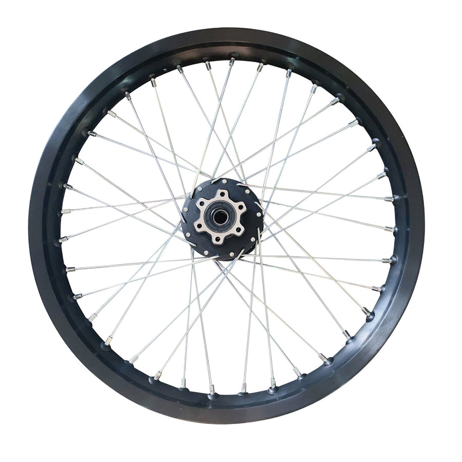19 inch rear wheel assembly, rim spokes and hub, for E Ride Pro SS (OEM E7046R)