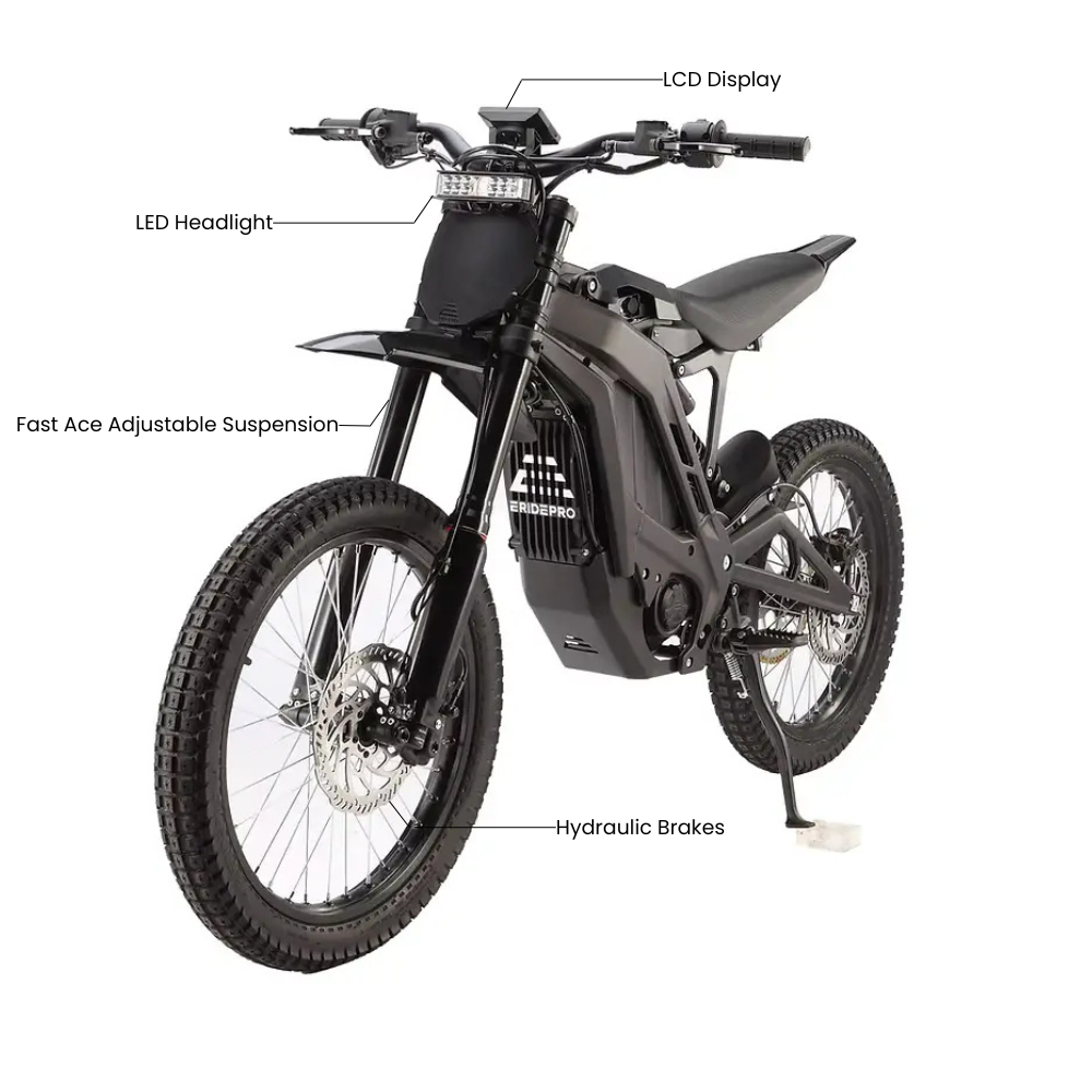 E Ride Pro SS Dirt EBike Buy at VoroMotors VORO MOTORS