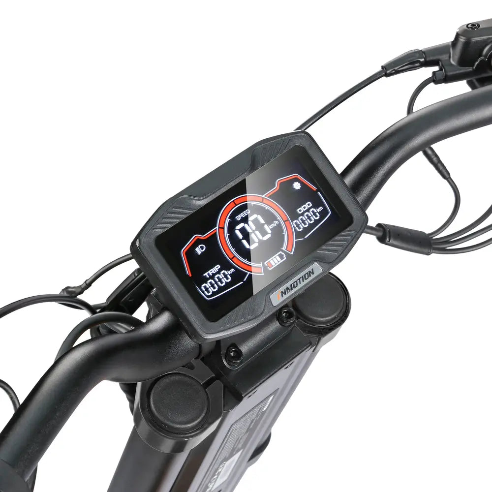 Inmotion RS Midnight Electric Scooter - LCD Display View