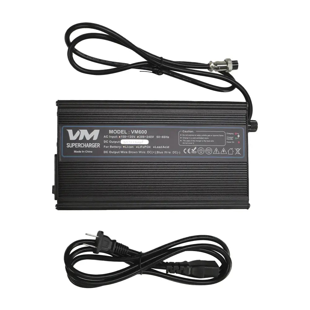 72V 5A VM Electric Scooter Fast Charger