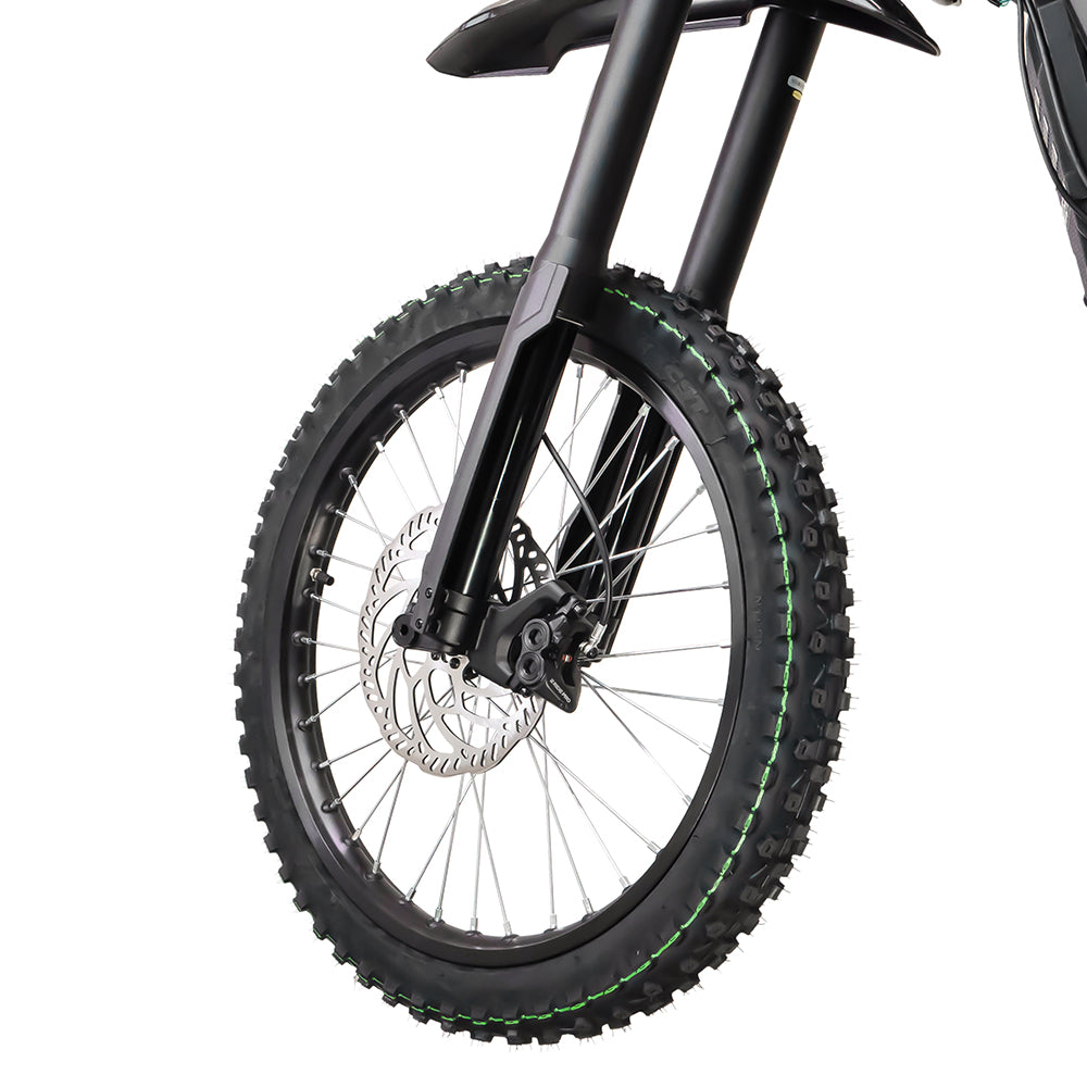 Full-size 19-inch knobbies.