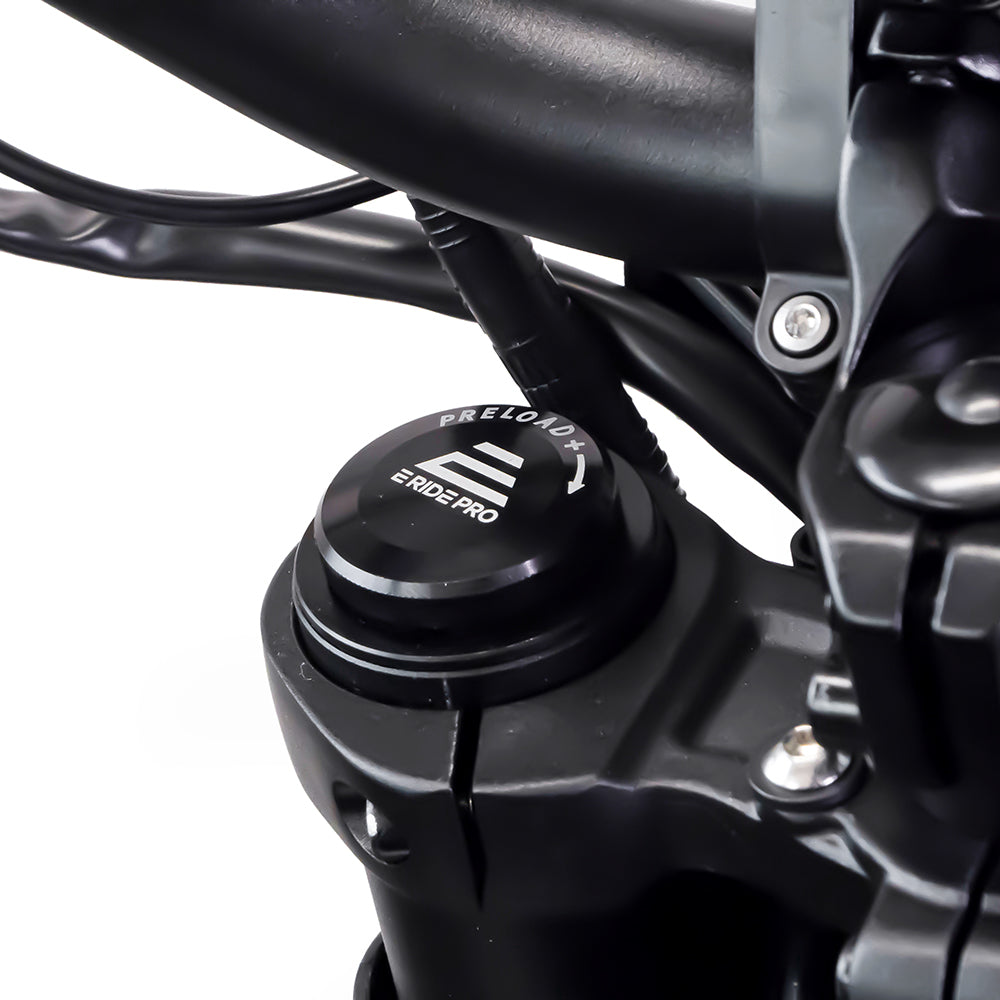 Adjustable, front and rear.