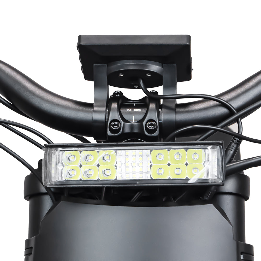 Front headlight assembly